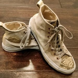 Snake Skin Converse